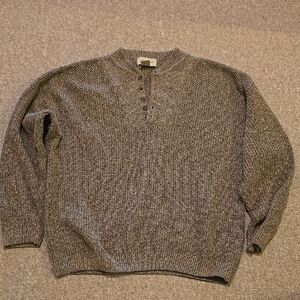 Men's Gray Sweater Eddie Bauer Vintage